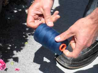 Tiburon Art Festival- Water Ceremony- Blue Thread