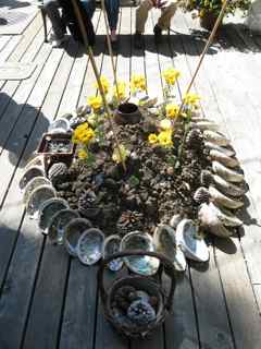 Tiburon Art Festival-Pinecone Mandala